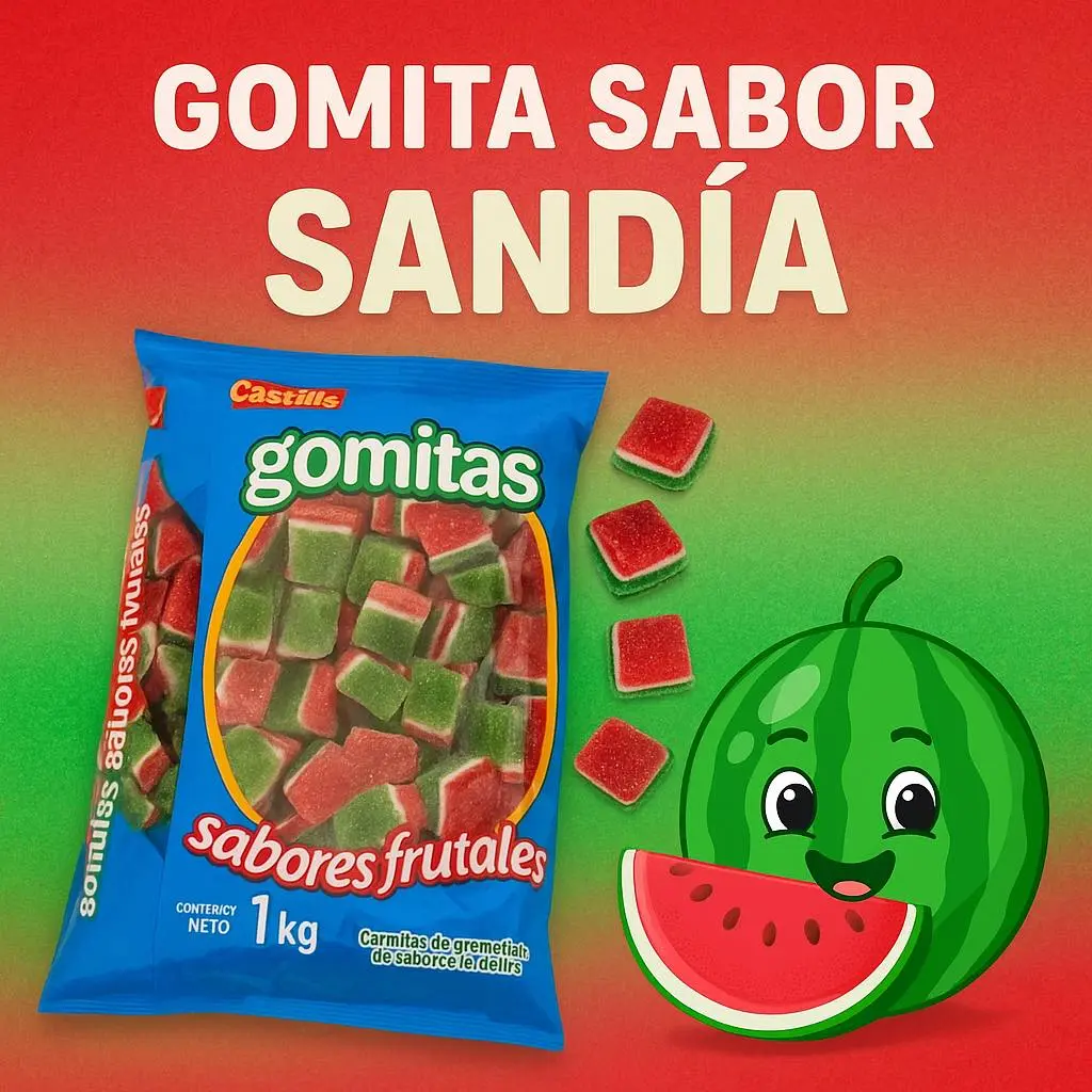 GOMA CASTILLO SANDIA 1KG