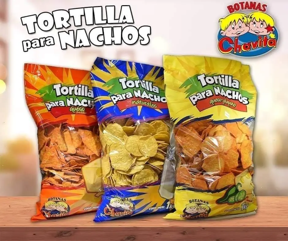 FRITURA TORTILLA NACHO CHAVITA 1 KG