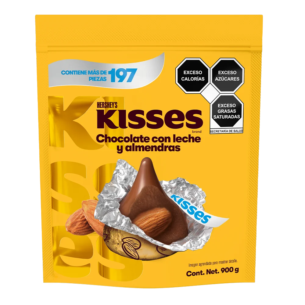 CHOCOLATE KISSES DE ALMENDRA 900 G