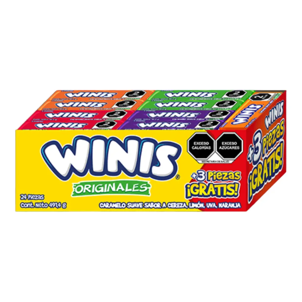 DULCE WINIS TUBO C/24