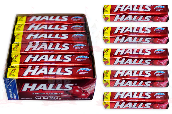 HALLS CEREZA 30/12HALLS CEREZA 30/12