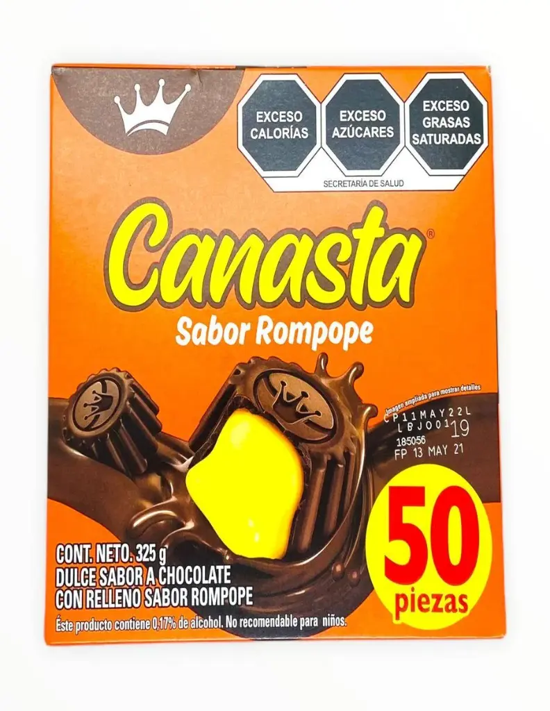 CANASTA ROMPOPE 24/50