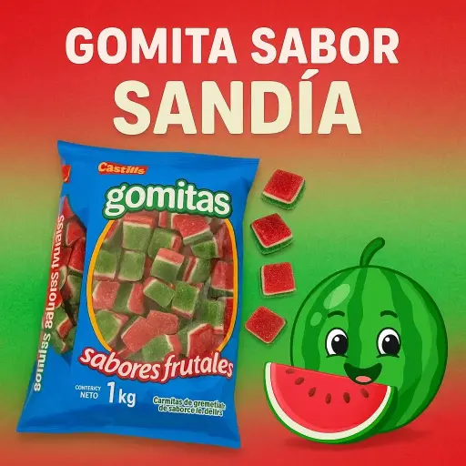 GOMA CASTILLO SANDIA 1KG