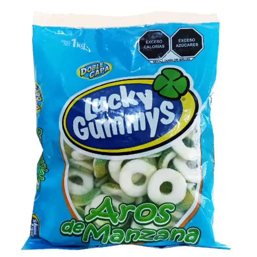GOMA LUCKY ARO MANZANA