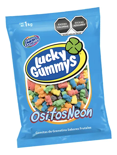 GOMA LUCKY OSOS NEON