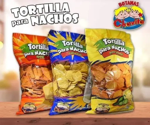 FRITURA TORTILLA NACHO CHAVITA 1 KG