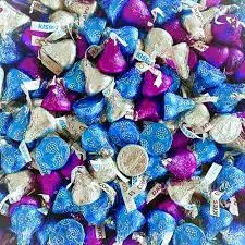CHOCOLATE KISSES MIX 1KG