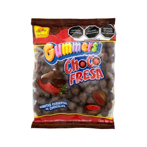 CHOCOLATE GUMMERS CHOCO FRESA 1 KG