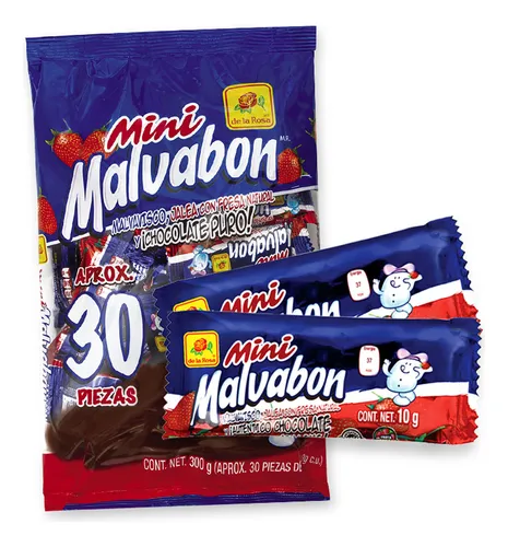 CHOCOLATE MINI MALVABON C/30