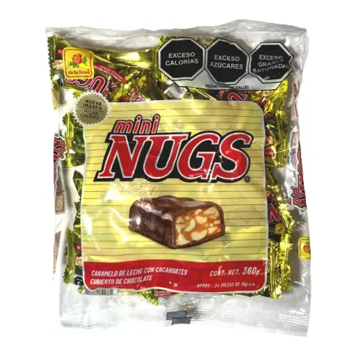 CHOCOLATE MINI NUGS C/24