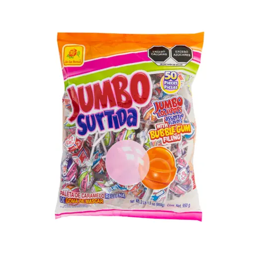 PALETA JUMBO SURTIDA C/50
