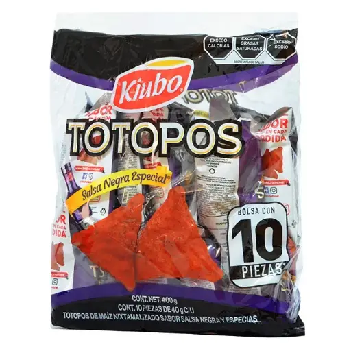 KIUBO TOTOPO SALSA NEGRA ESPECIAL 8/10
