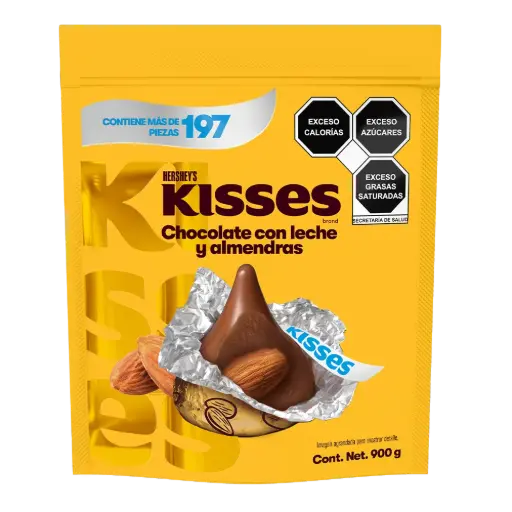 CHOCOLATE KISSES DE ALMENDRA 900 G