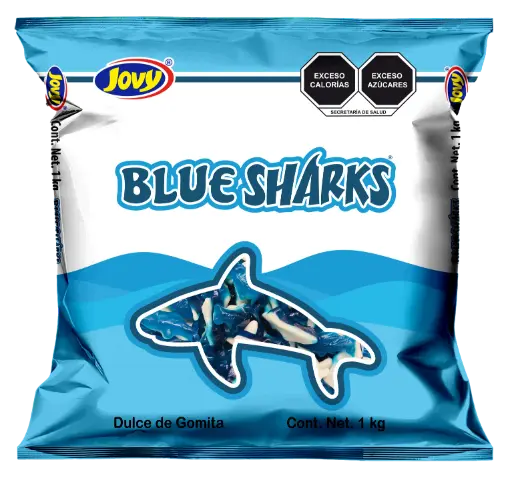 GOMA JOVY TIBURON AZUL KG