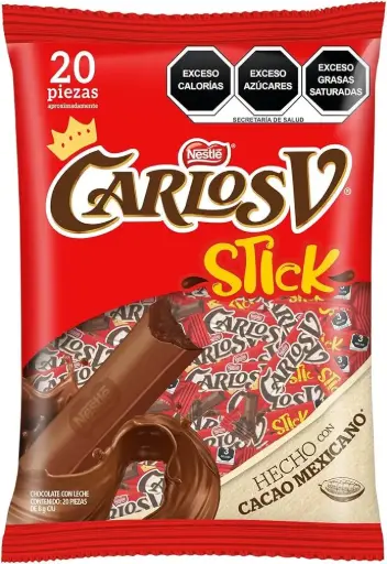 CHOCOLATE CARLOS V STICK C/20