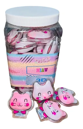 GOMITAS RELLENA MIAW 3D C/30