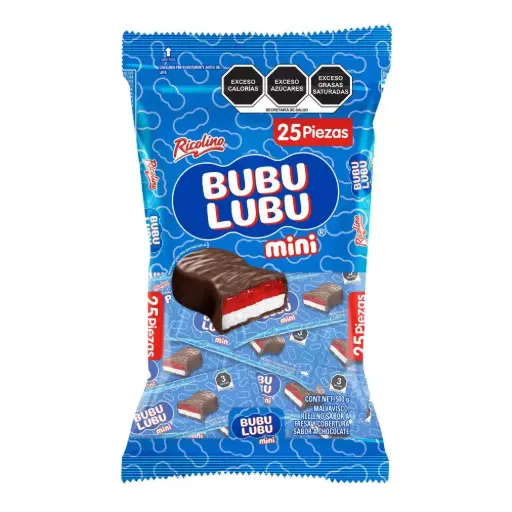 CHOCOLATE MINI BUBULUBU C/25