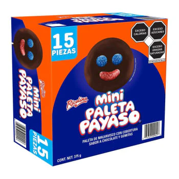 PALETA PAYASO MINI C/15