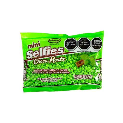 BOLITA SELFIE CHOCO MENTA 500 G