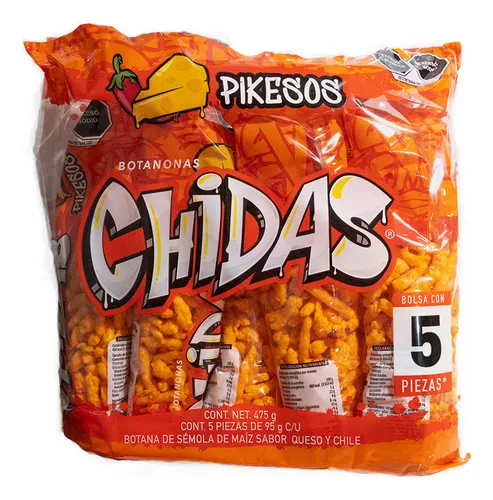 BOTANONAS CHIDAS PIKESOS QUESO Y CHILE 6/5