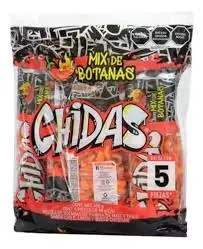 BOTANONAS CHIDAS MIX DE BOTANAS HOT CHILI 6/5