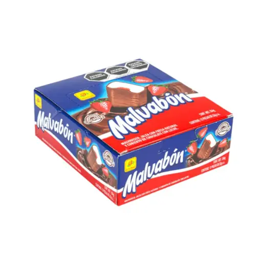 CHOCOLATE MALVABON FRESA 24/12